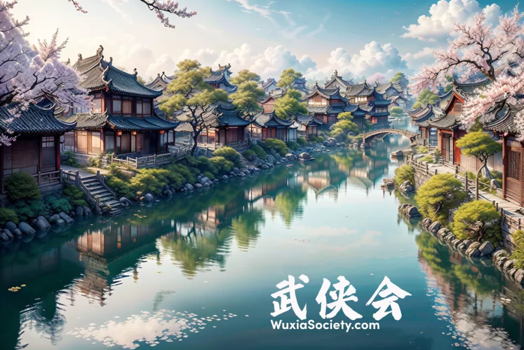 River town by Jenxi