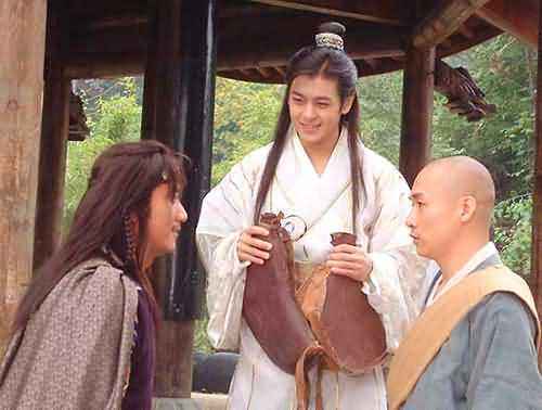 Duan Yu with Xiao Feng and Xuzhu